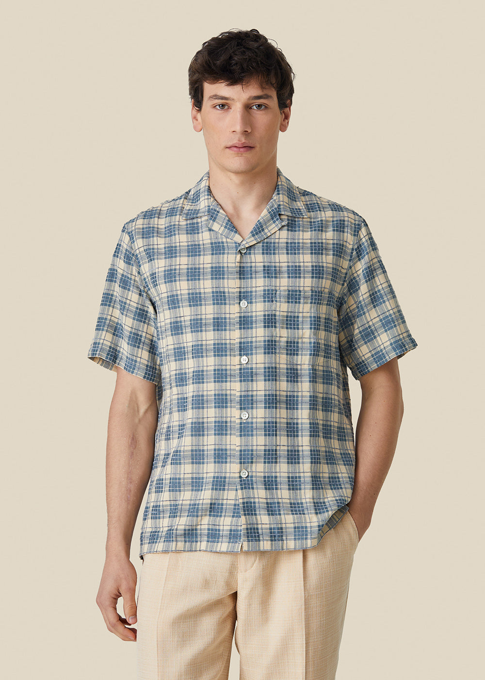 Trail Shirt - Blue - Portuguese Flannel Canada - Danali