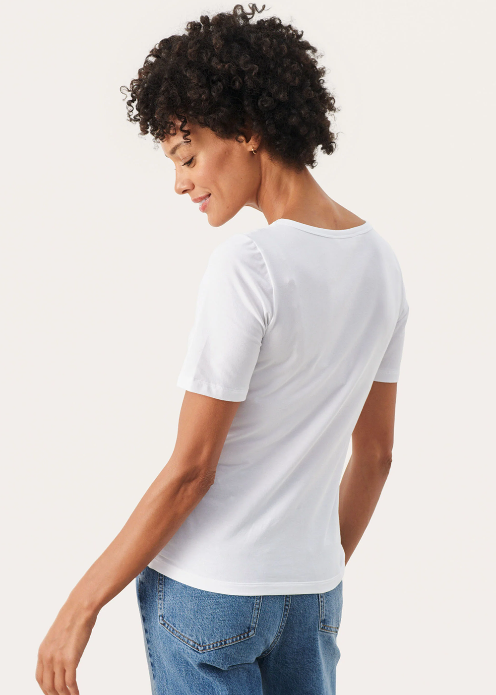 Eamaja T-Shirt - Bright White - Part Two Canada - Danali