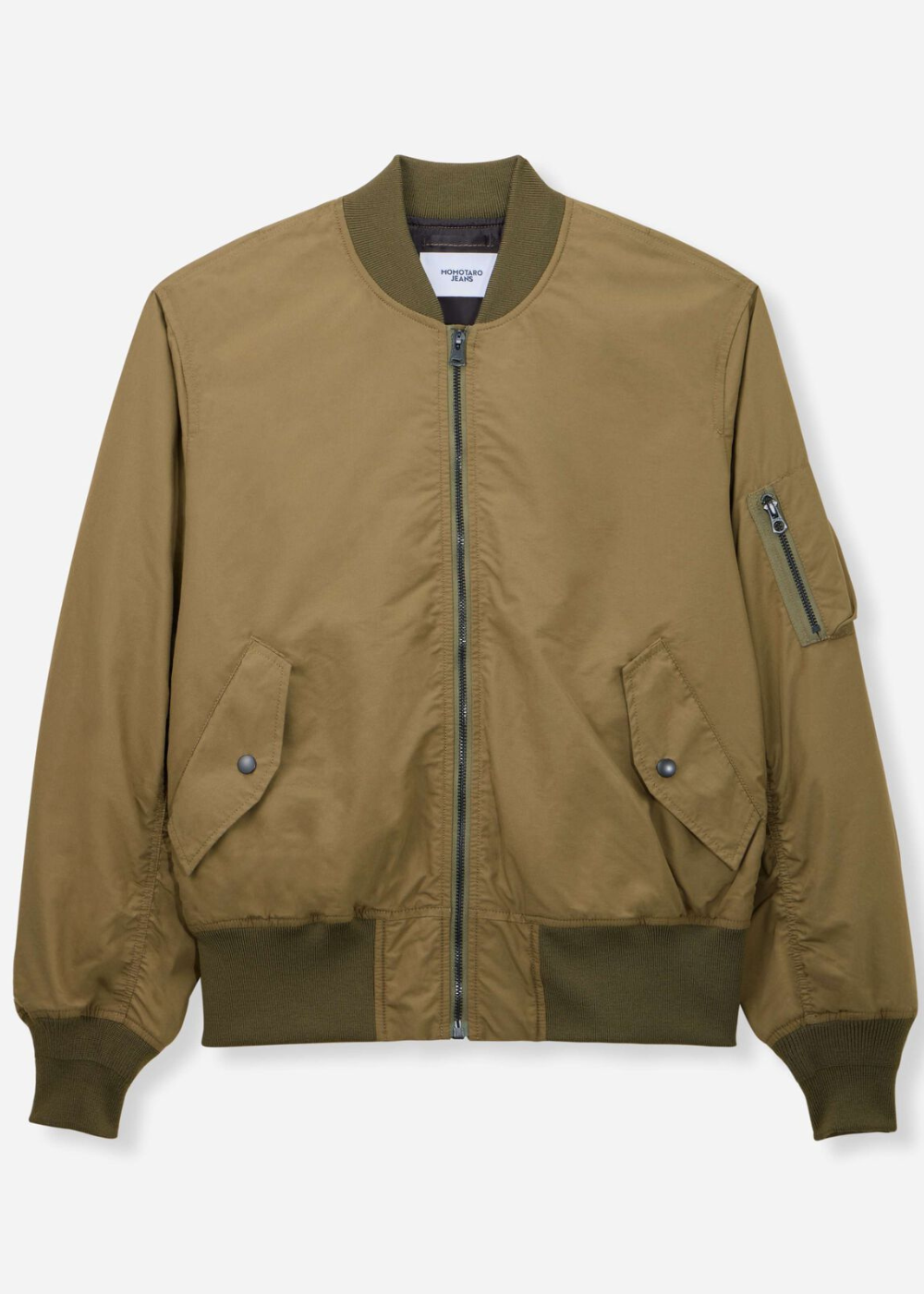 Cotton Silk MA-1 Jacket