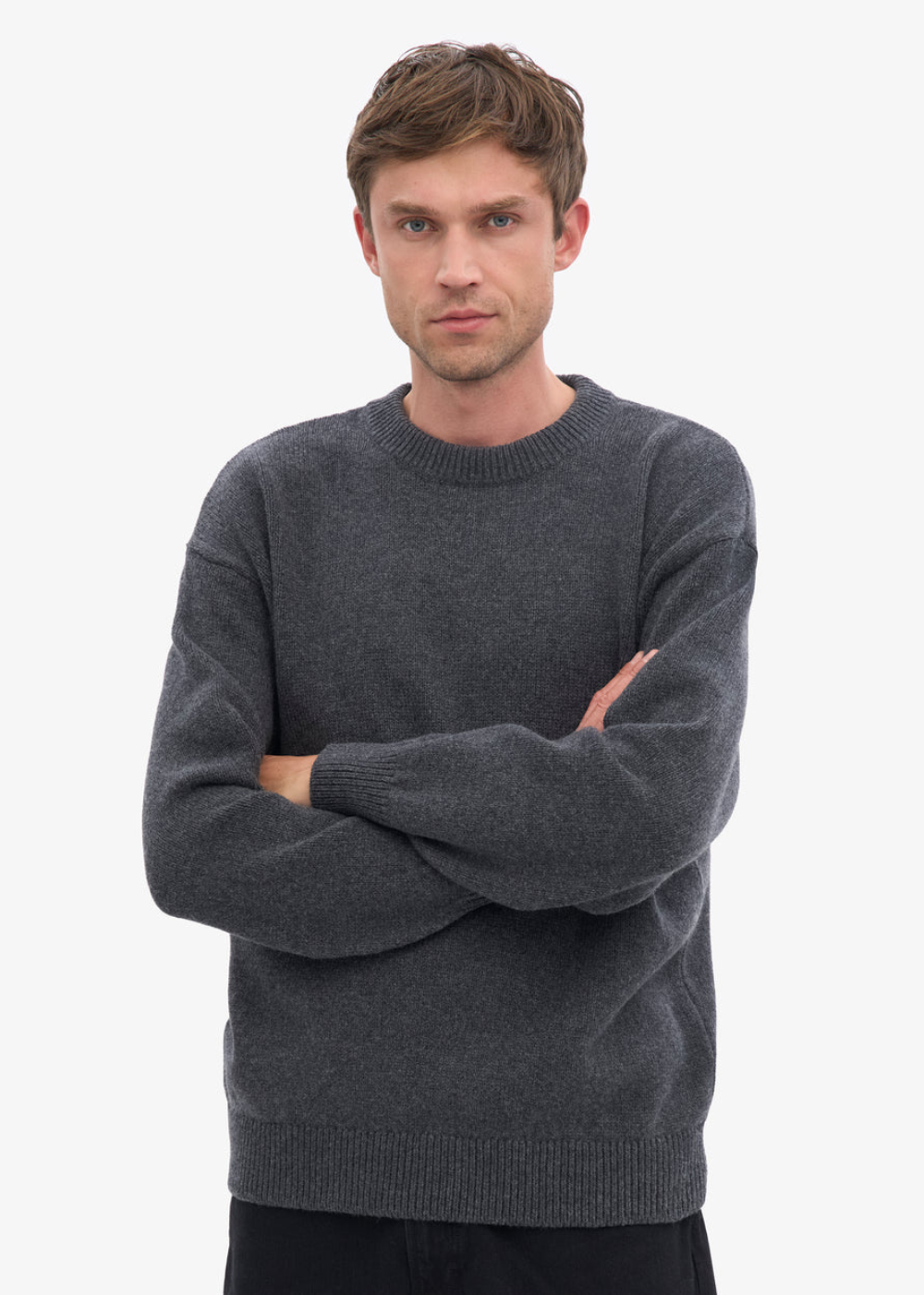 Oversized Merino Wool Crew