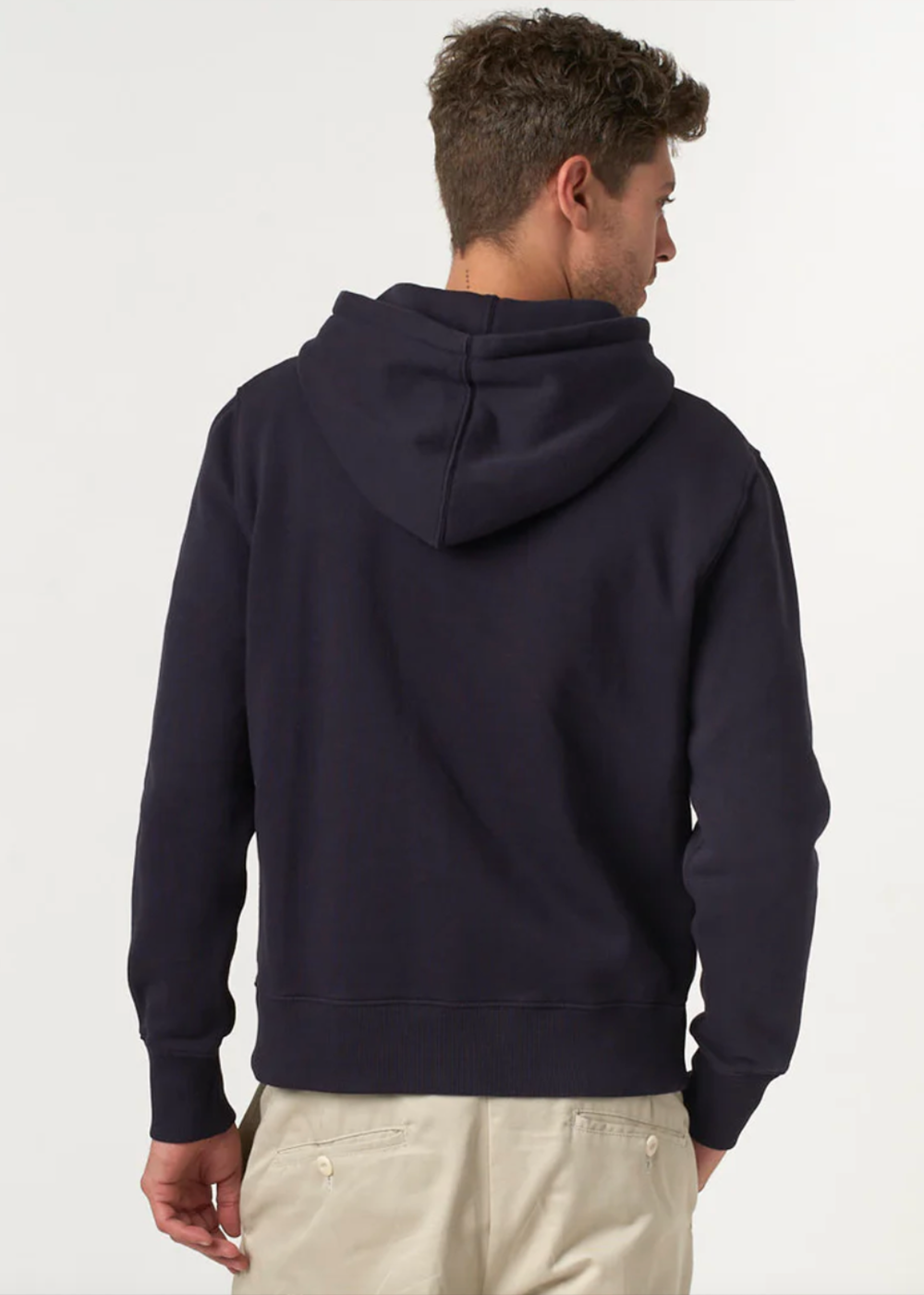 Vintage Fleece Hooded Zip Jacket