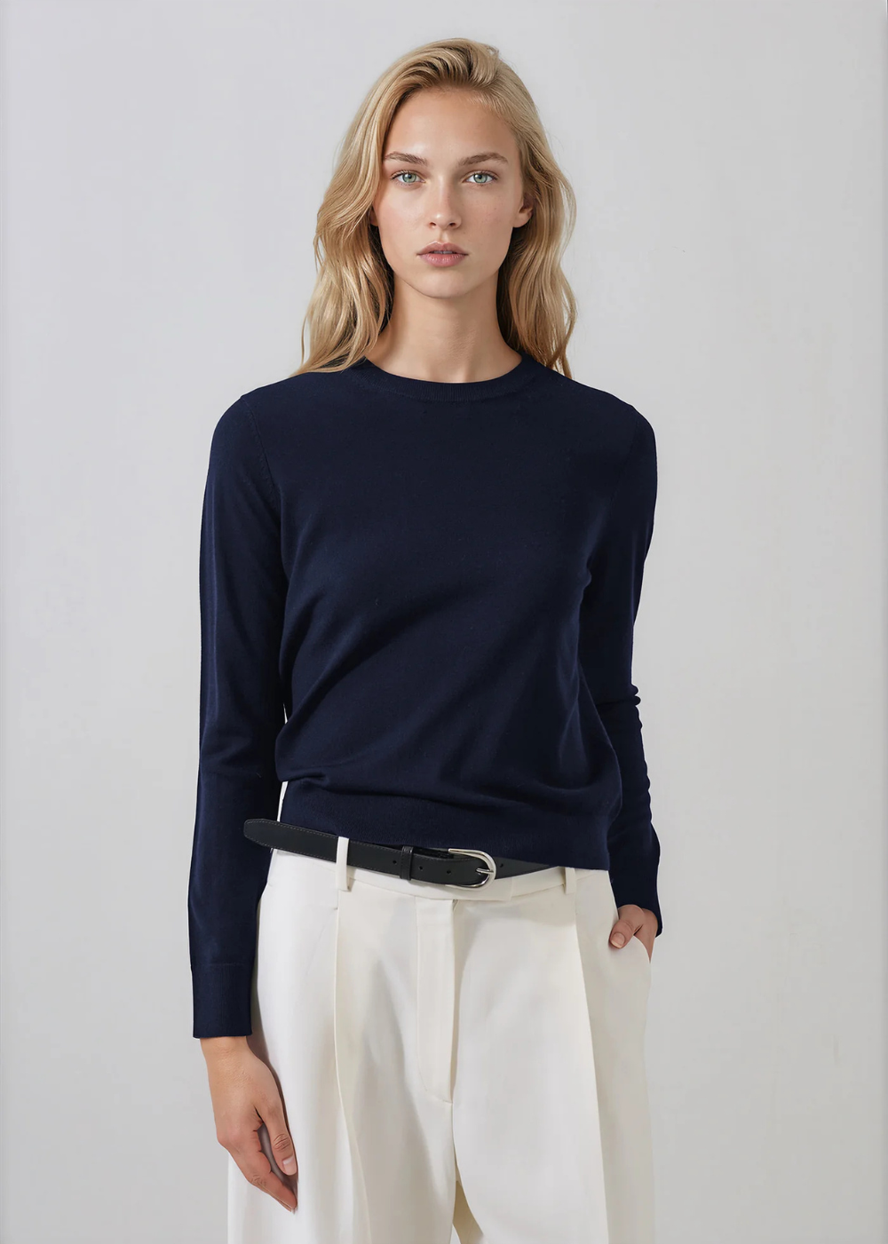 LS Extrafine Merino Classic Crew