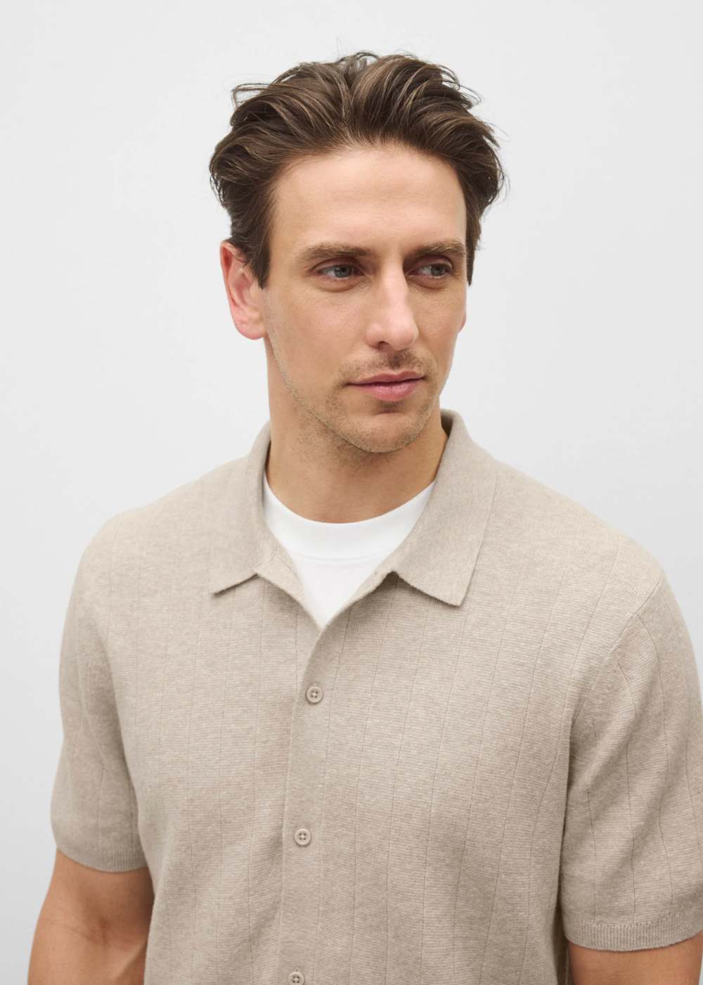 Cotton Linen Piazza Shirt
