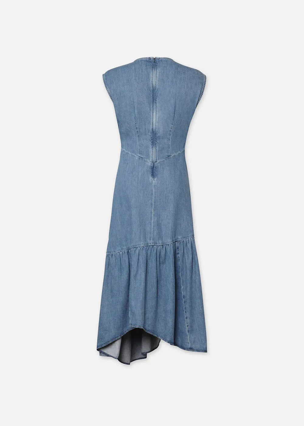 Gathered Tier Hem Dress - Eugenia - FRAME Denim Canada - Danali - WE24DDR013-EUGN