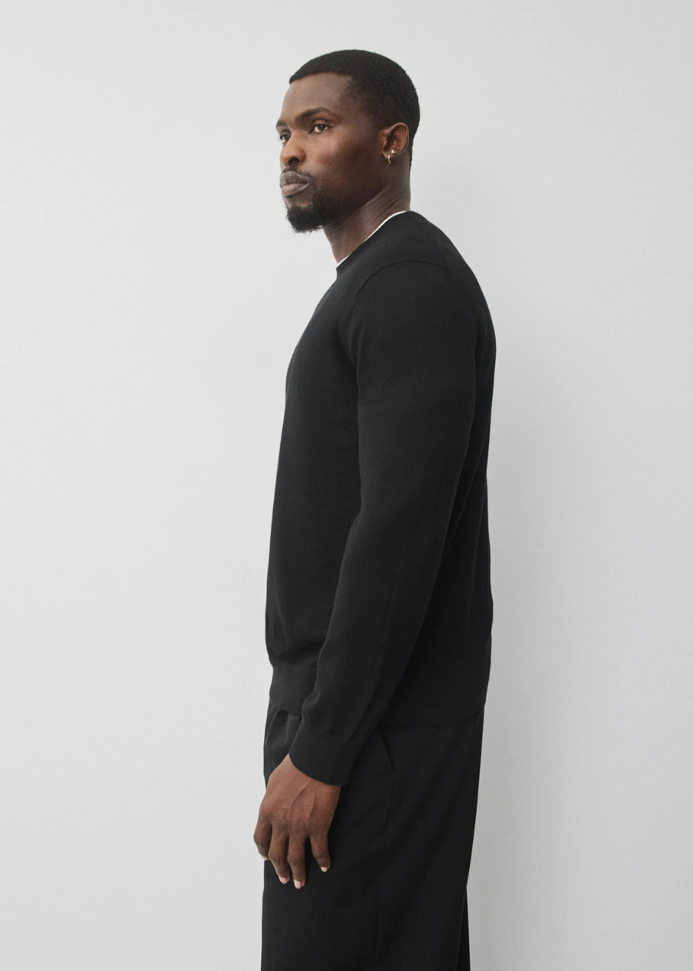 Lightweight Merino Harry Crewneck