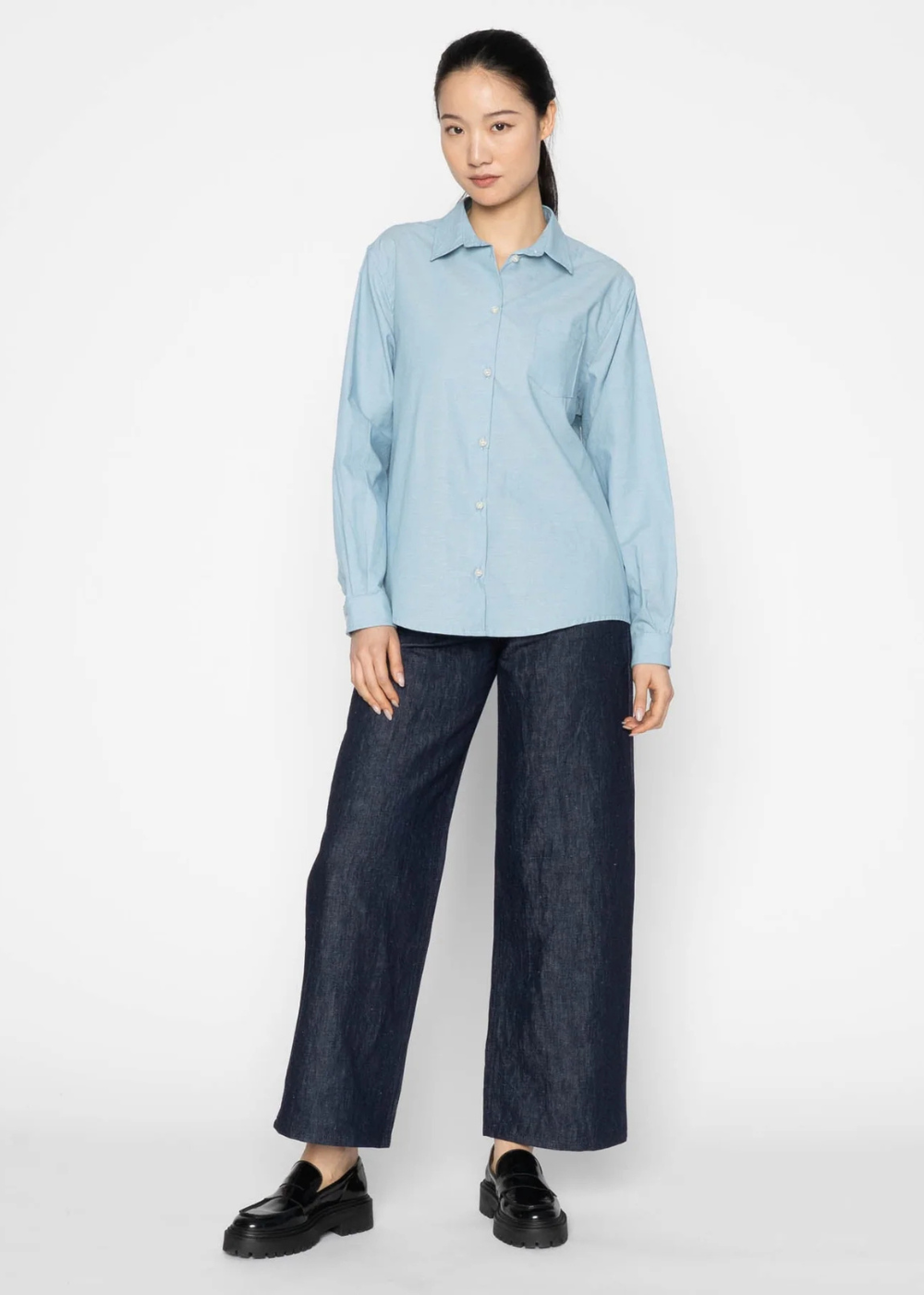 Judy Shirt - Selvedge Chambray