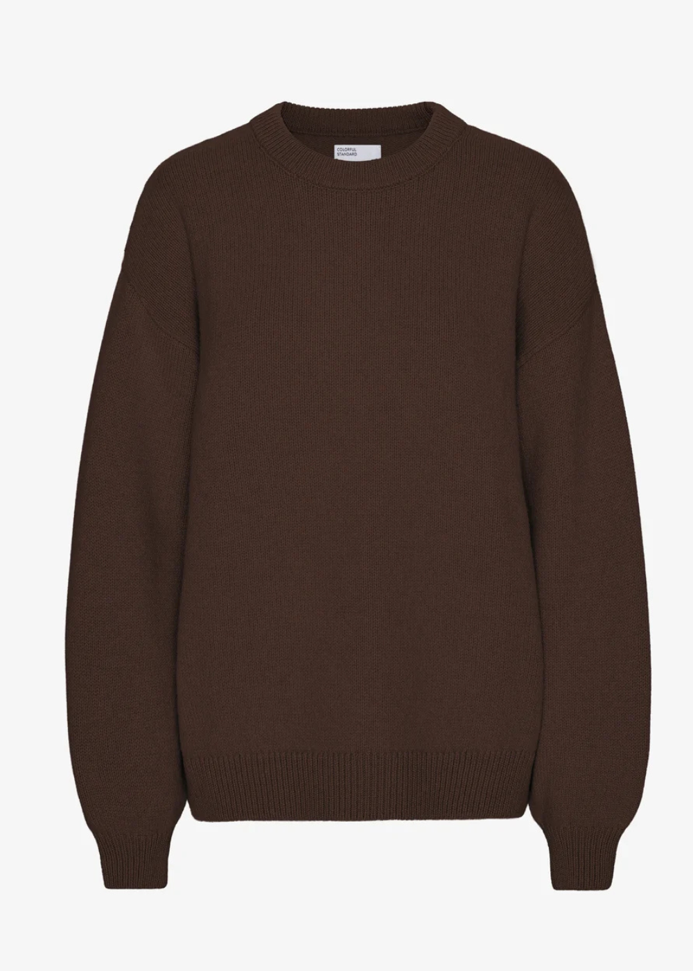 Oversized Merino Wool Crew Sweater