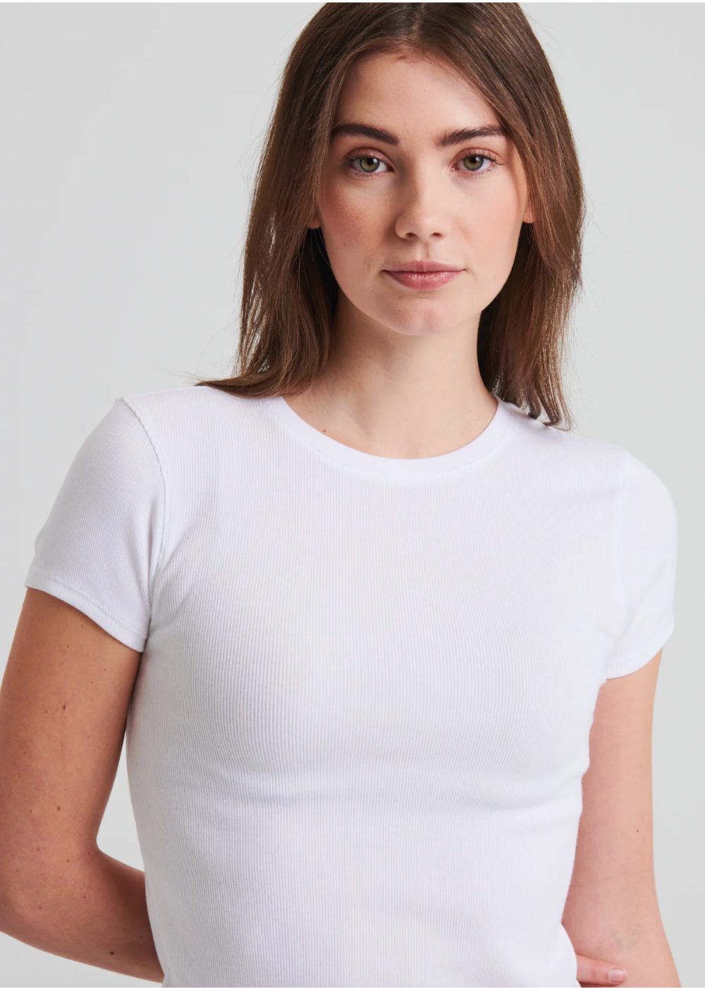 Cotton Modal Rib Baby Tee
