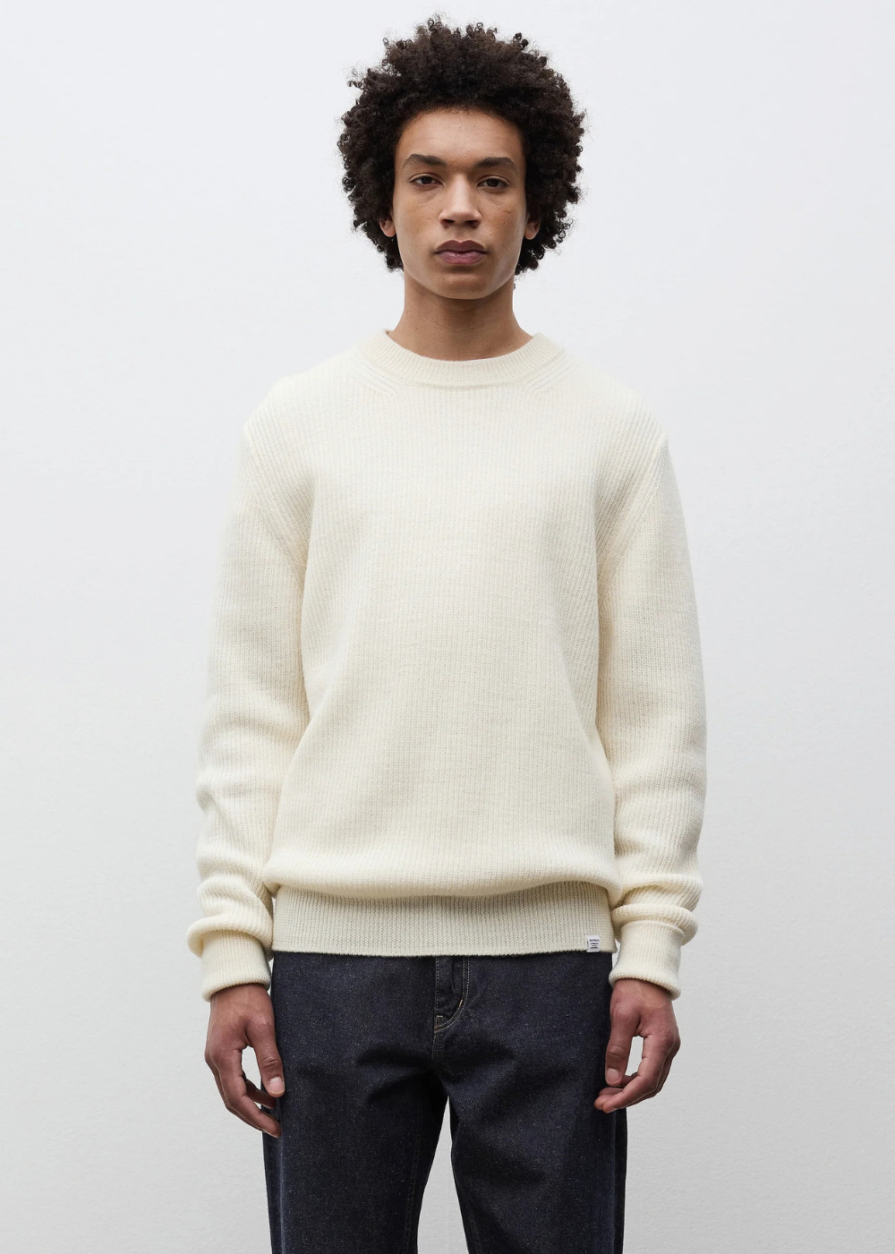 Henning Cotton Wool Rib Sweater