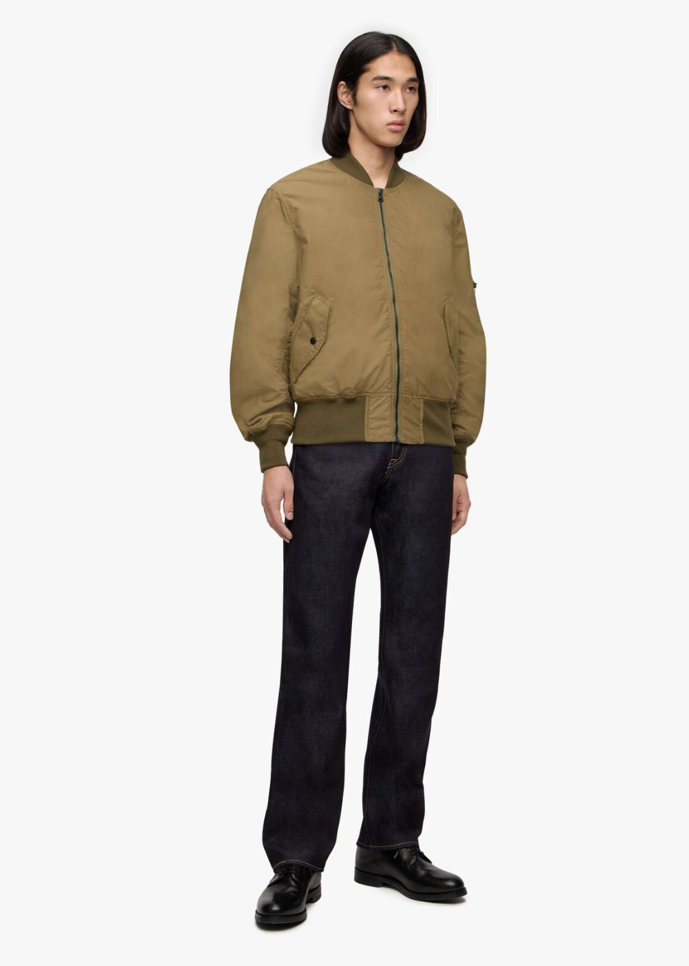 Cotton Silk MA-1 Jacket