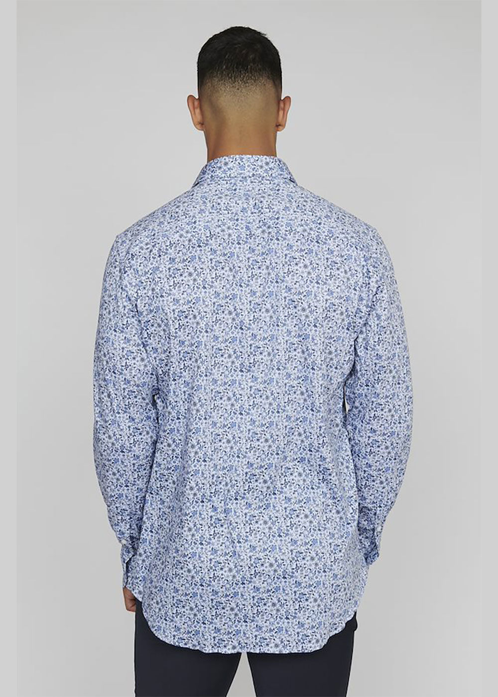 Marc Long Sleeve Shirt - Chambray Blue - Matinique - Danali - 30204077