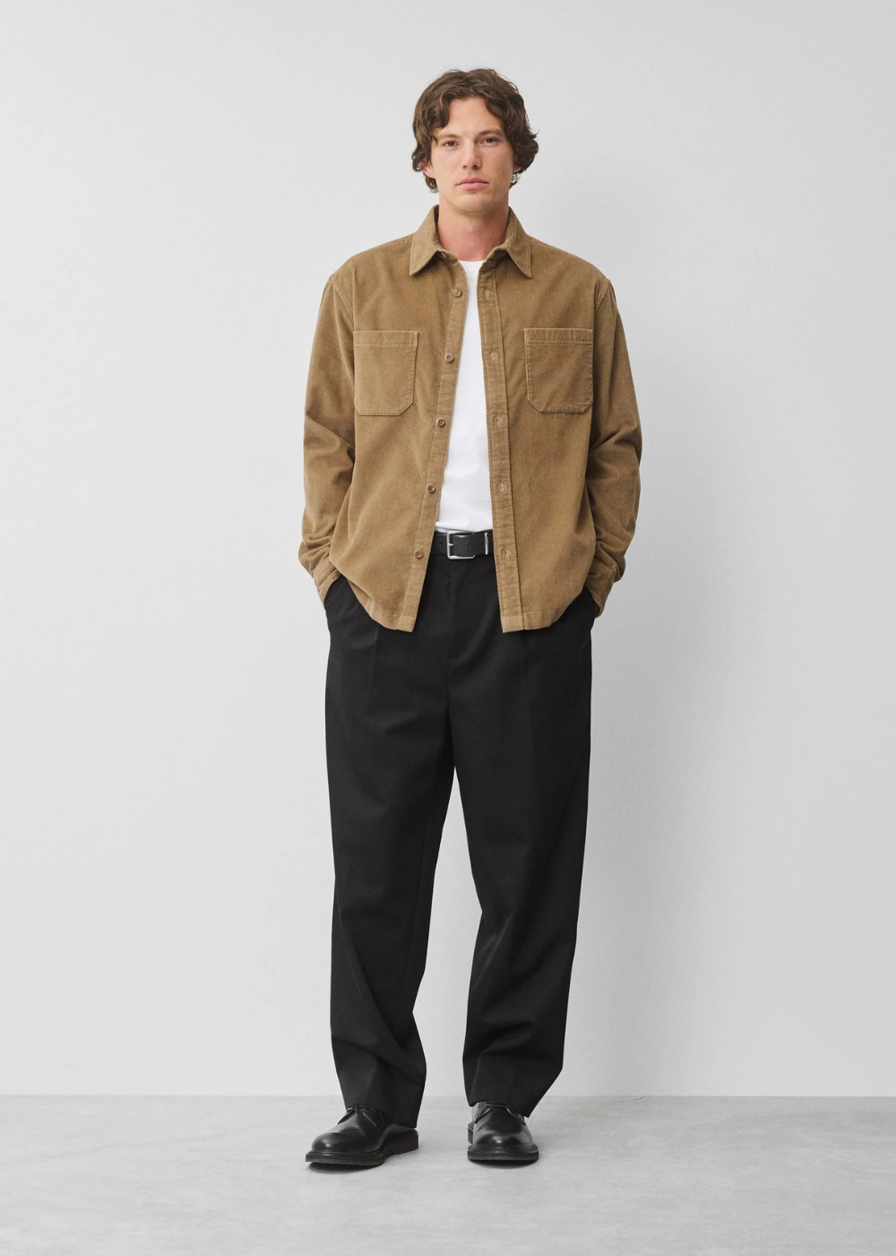 Corduroy Campus Standard Overshirt