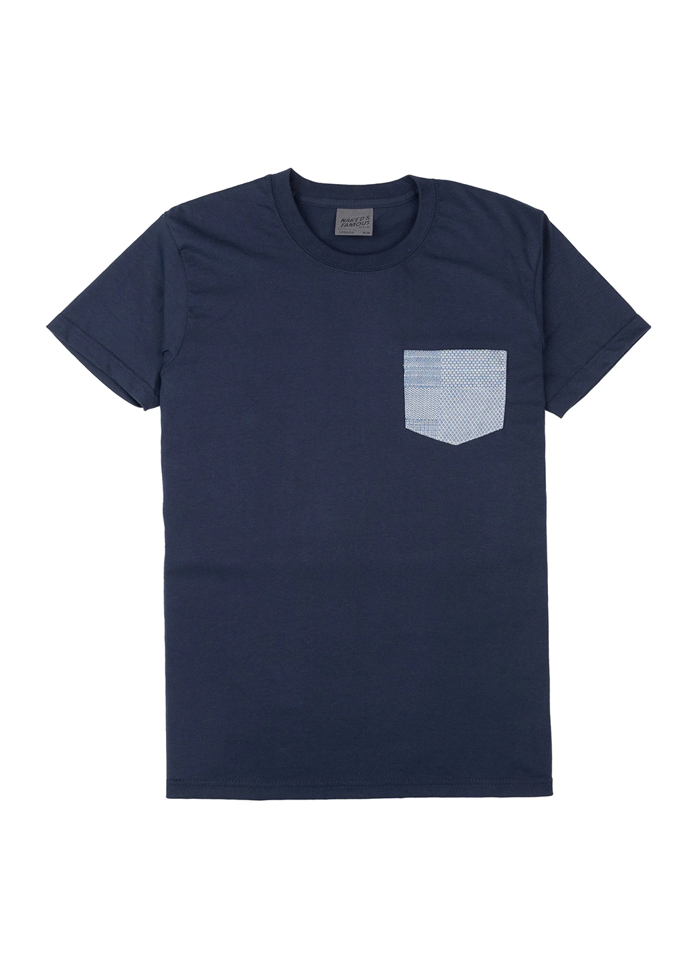 Pocket Tee Dobby Patchwork