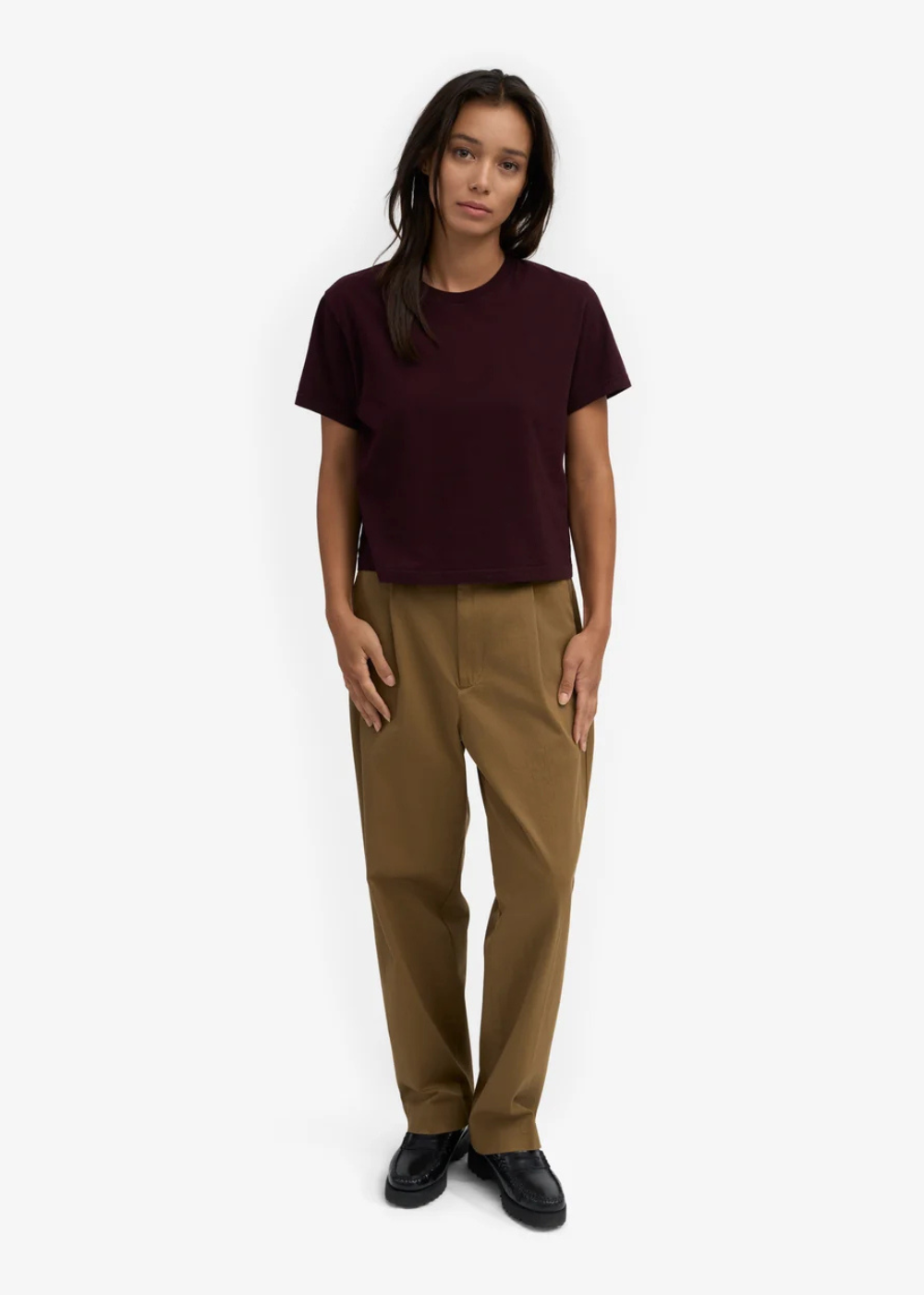 Organic Boxy Crop Tee