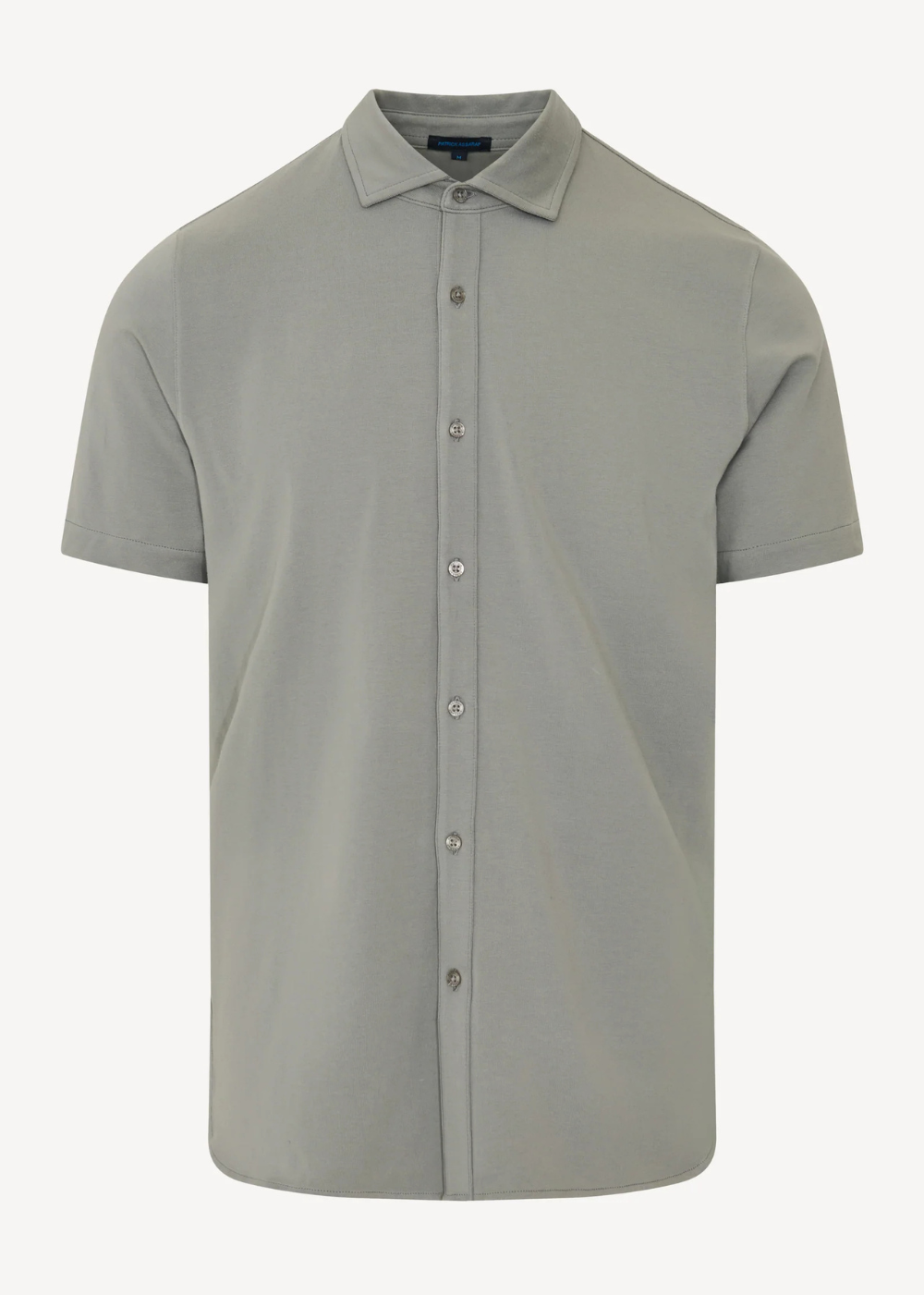 Pima Cotton Stretch Button Front SS Shirt