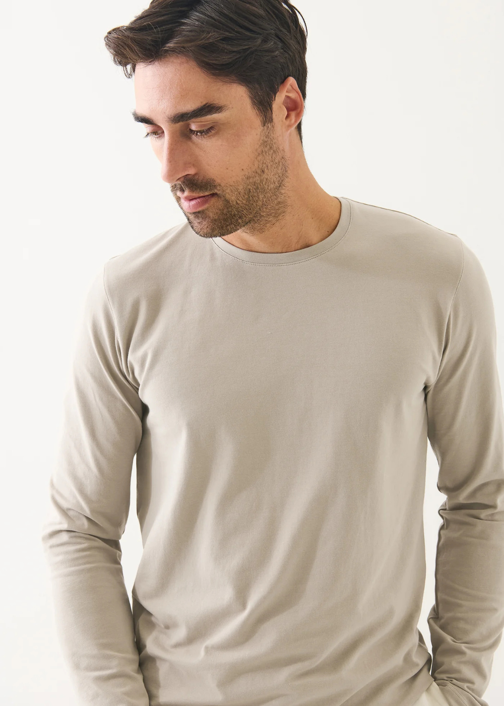 LS Iconic Pima Cotton Stretch Crew T-Shirt