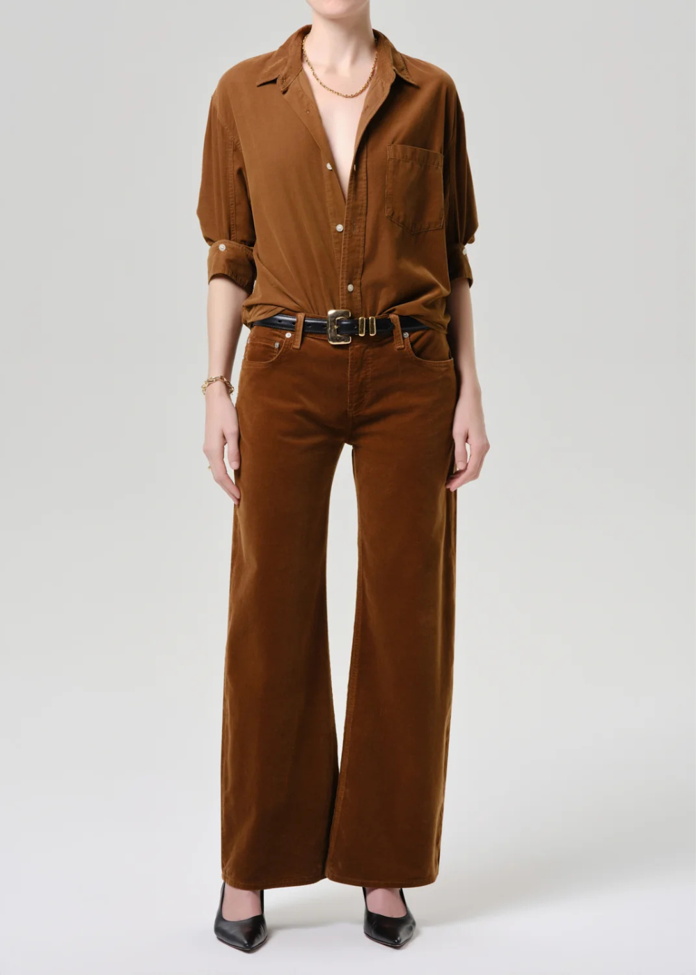 Kayla Corduroy Shirt