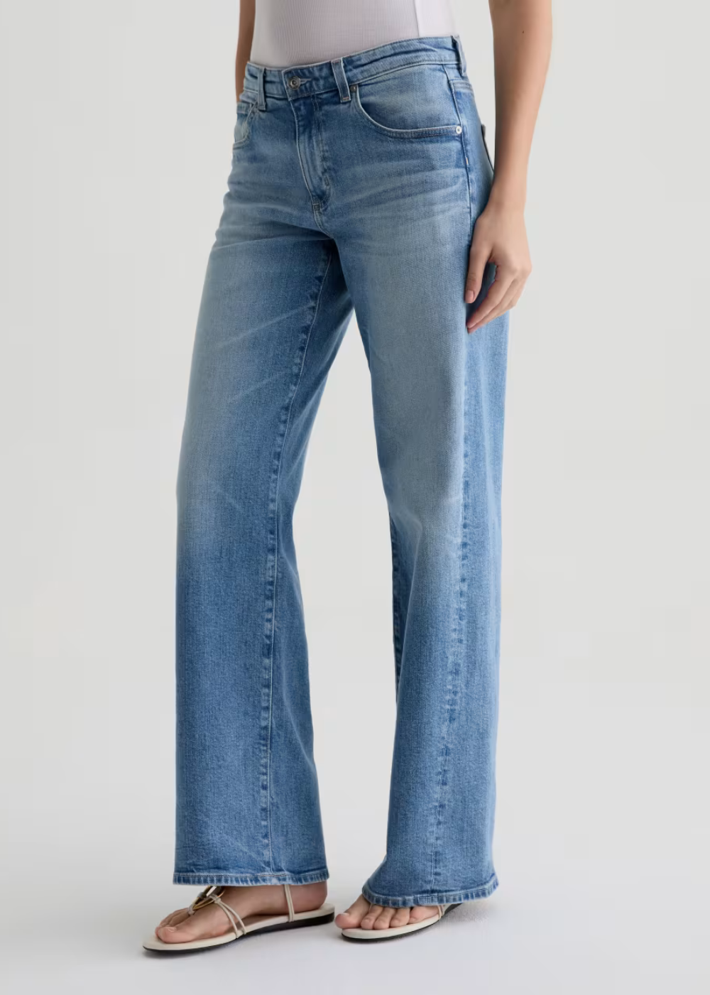 Adria Low Rise Wide Jean