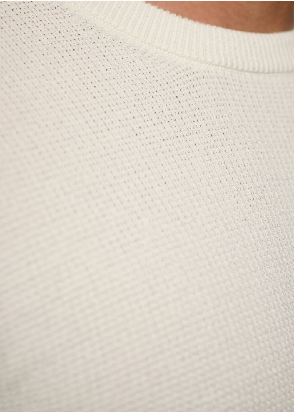 Lightweight Waffle Knit Sweater