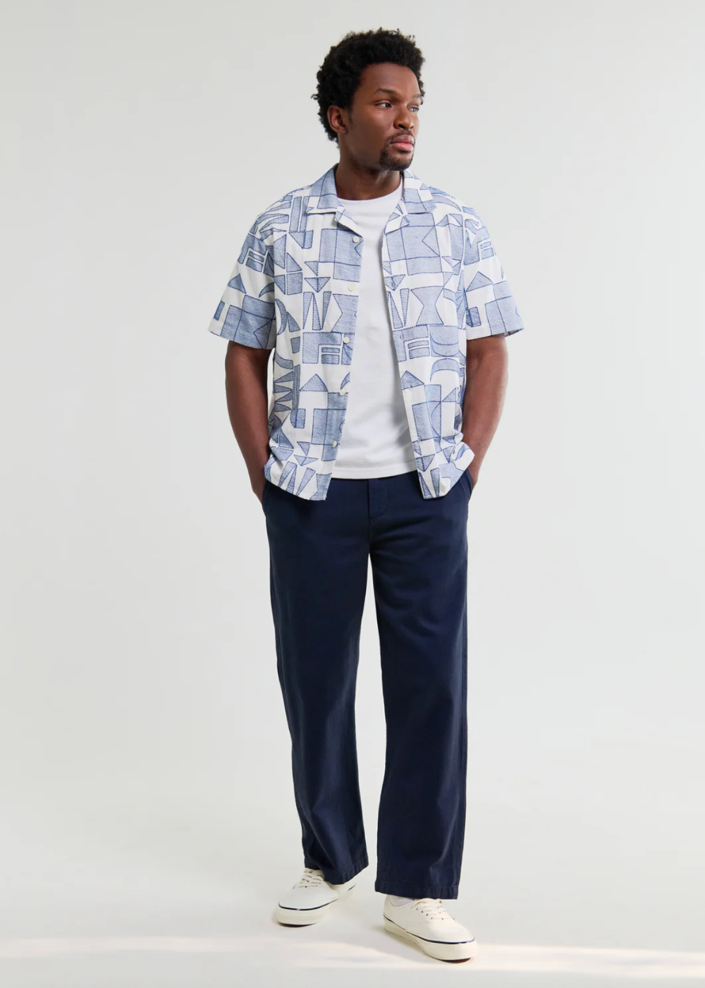 Didcot SS Shirt Geometric Shapes