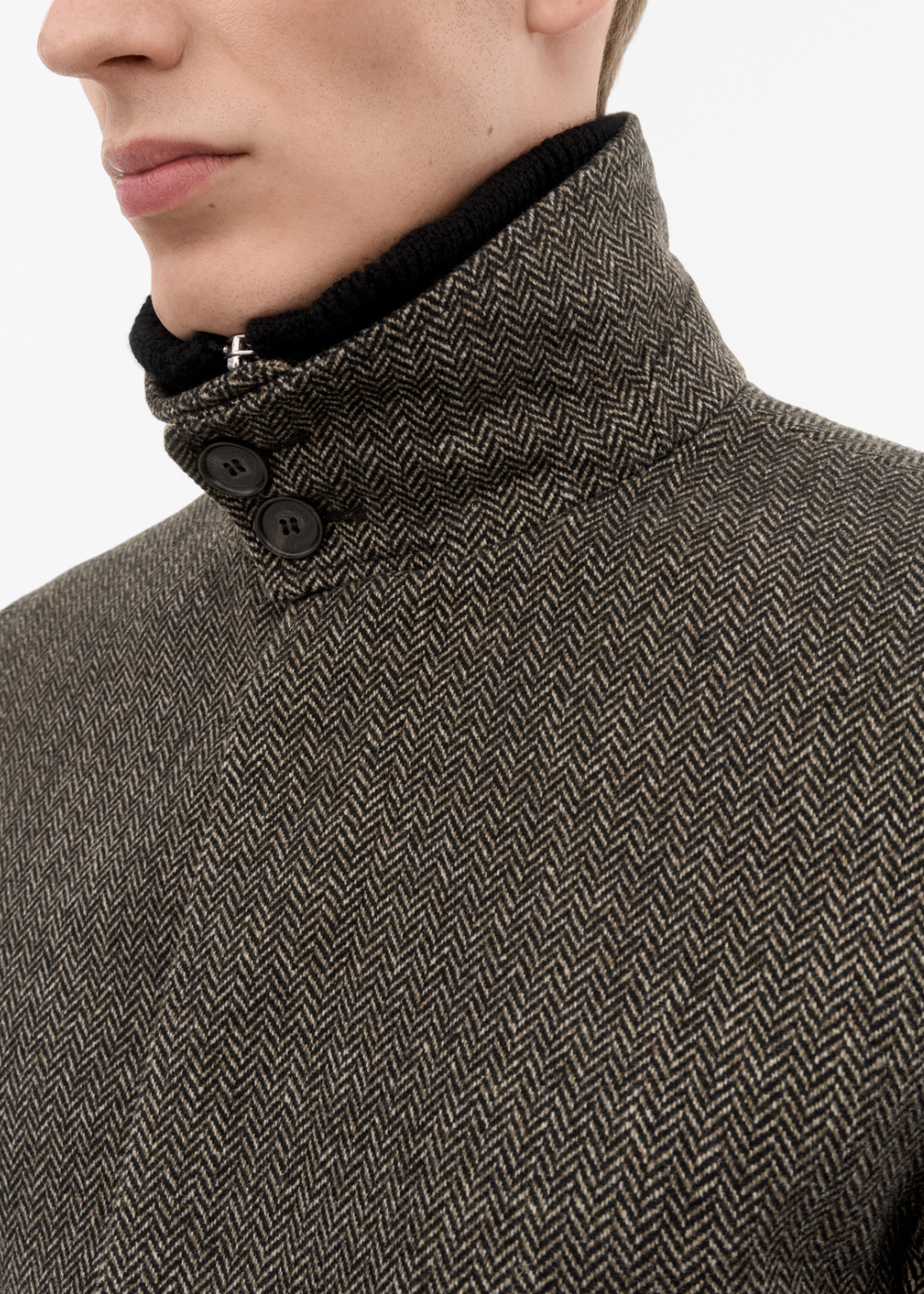 Aleric Structured Wool Coat