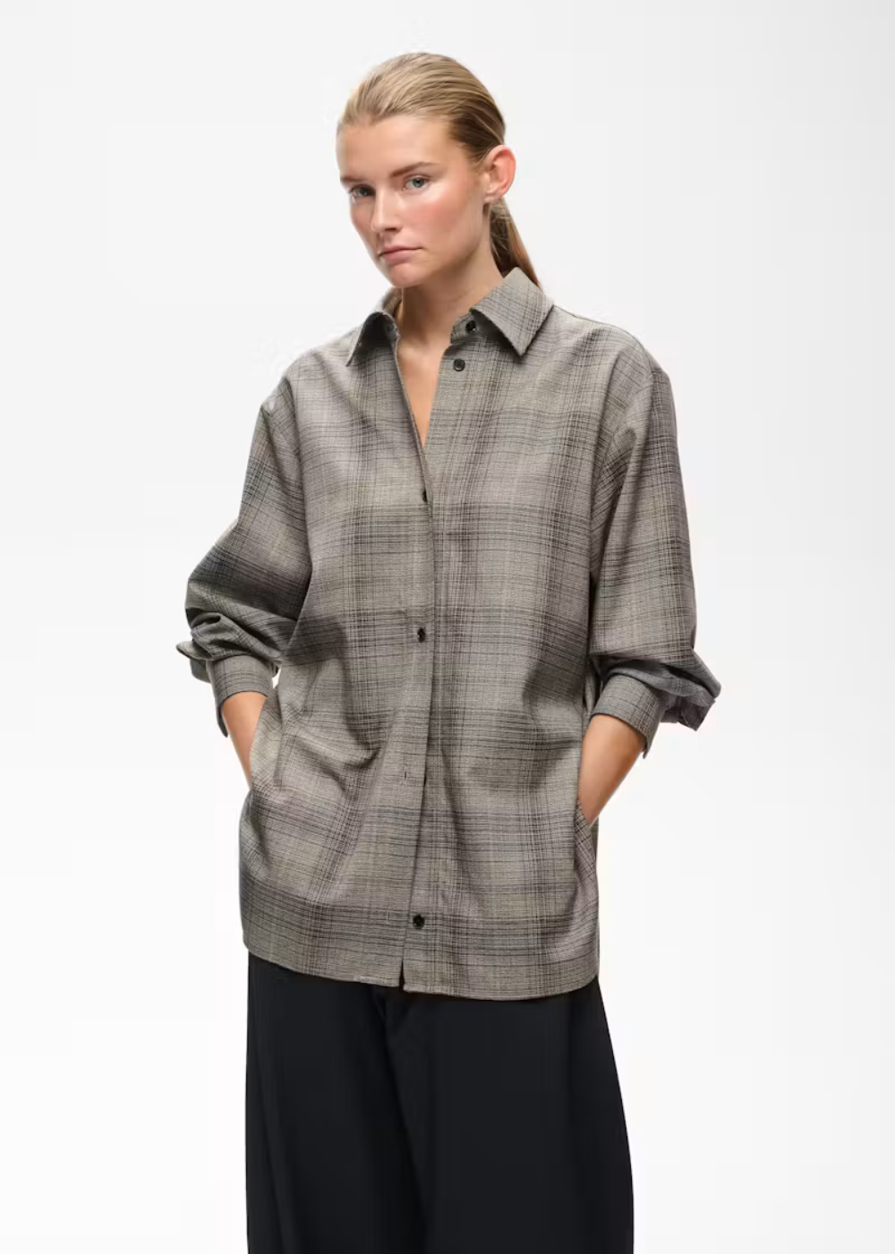 Checkie Shirt Jacket