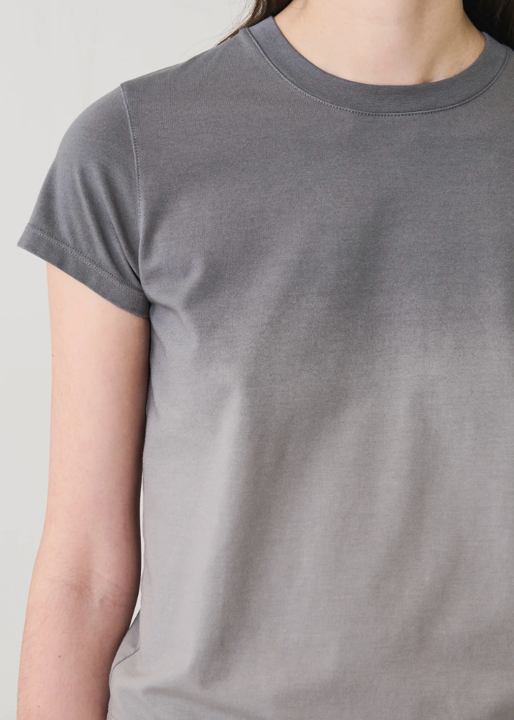 Iconic Fade Wash Crew Baby Tee