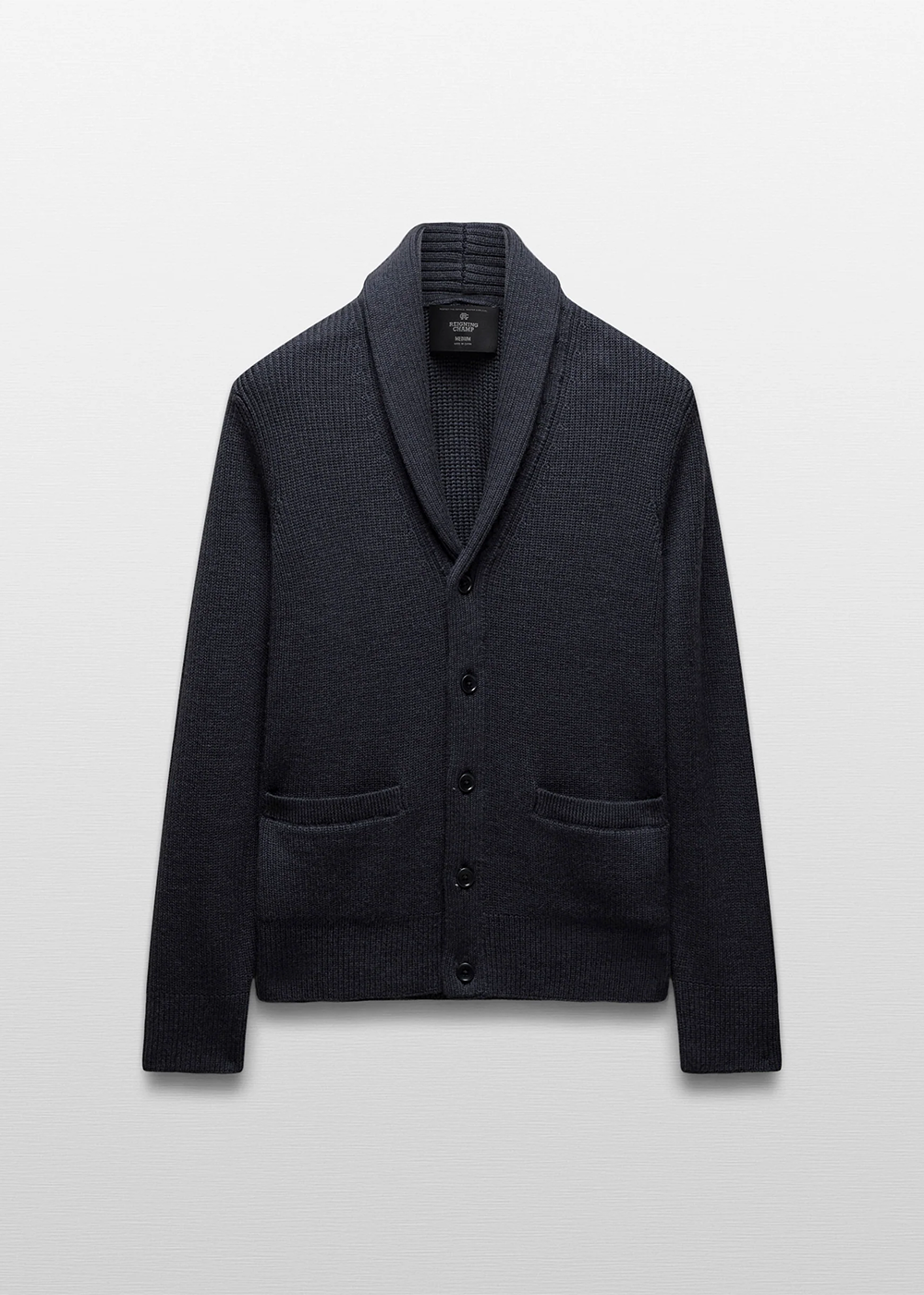 Merino Rib Vinnie Shawl Cardigan