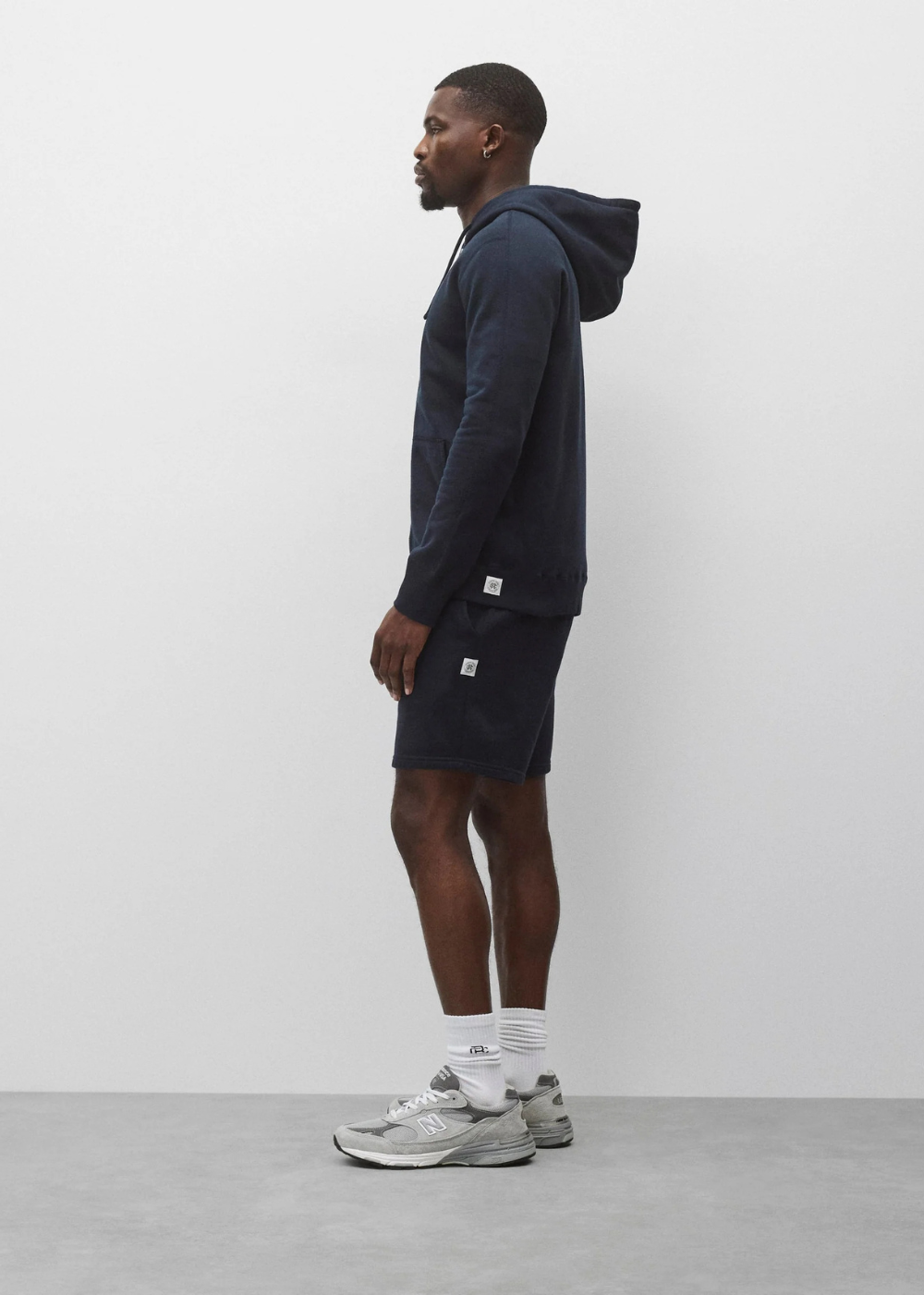 Midweight Terry Slim Zip Hoodie