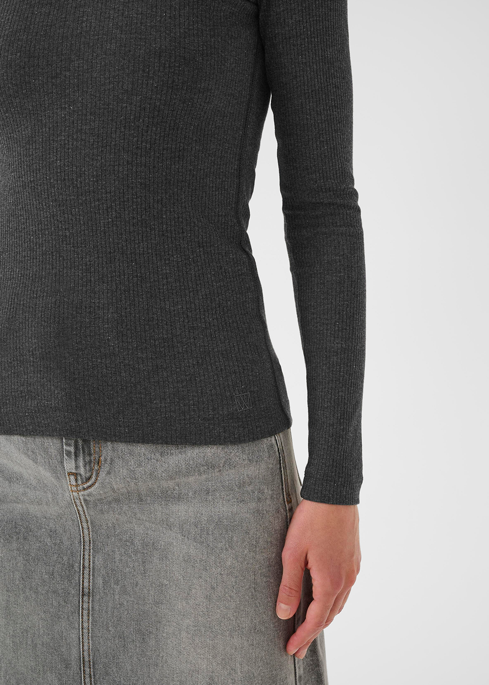 Dagna Melange Long Sleeve T-Shirt
