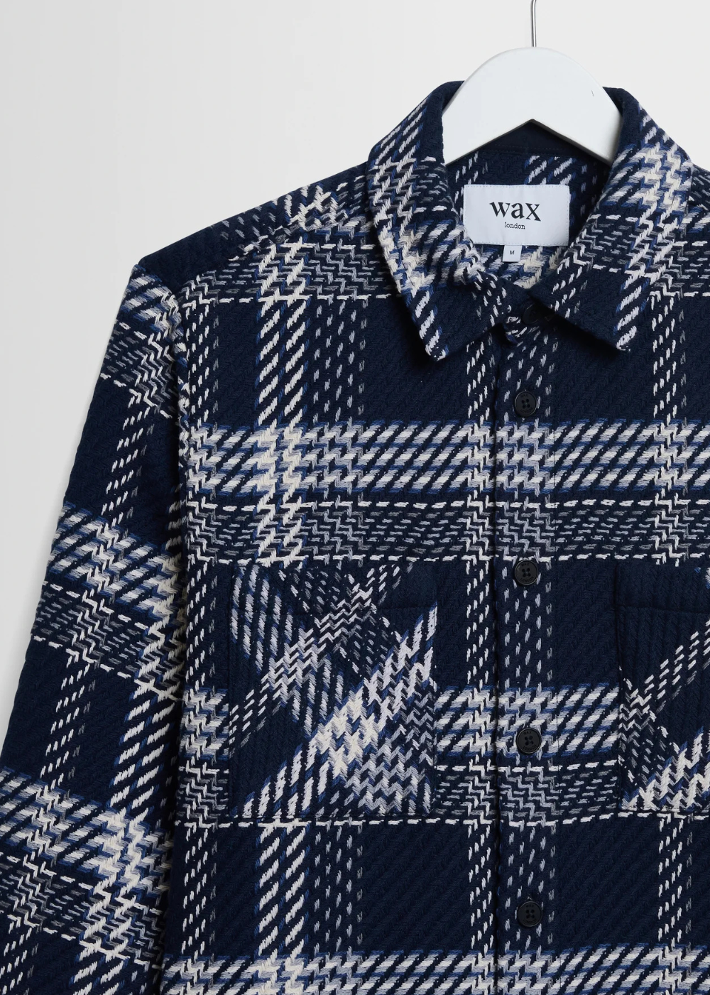 Whiting Overshirt Plaid Weave