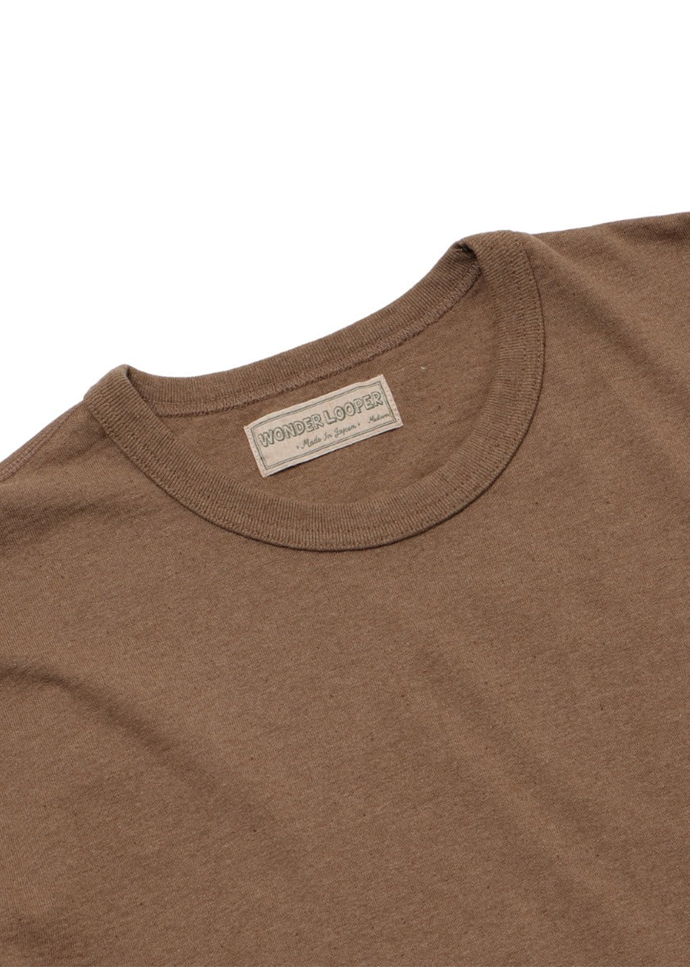 Crewneck T-Shirt - Iron Mordant Foxfibre® Tsuriami - Coyote 70