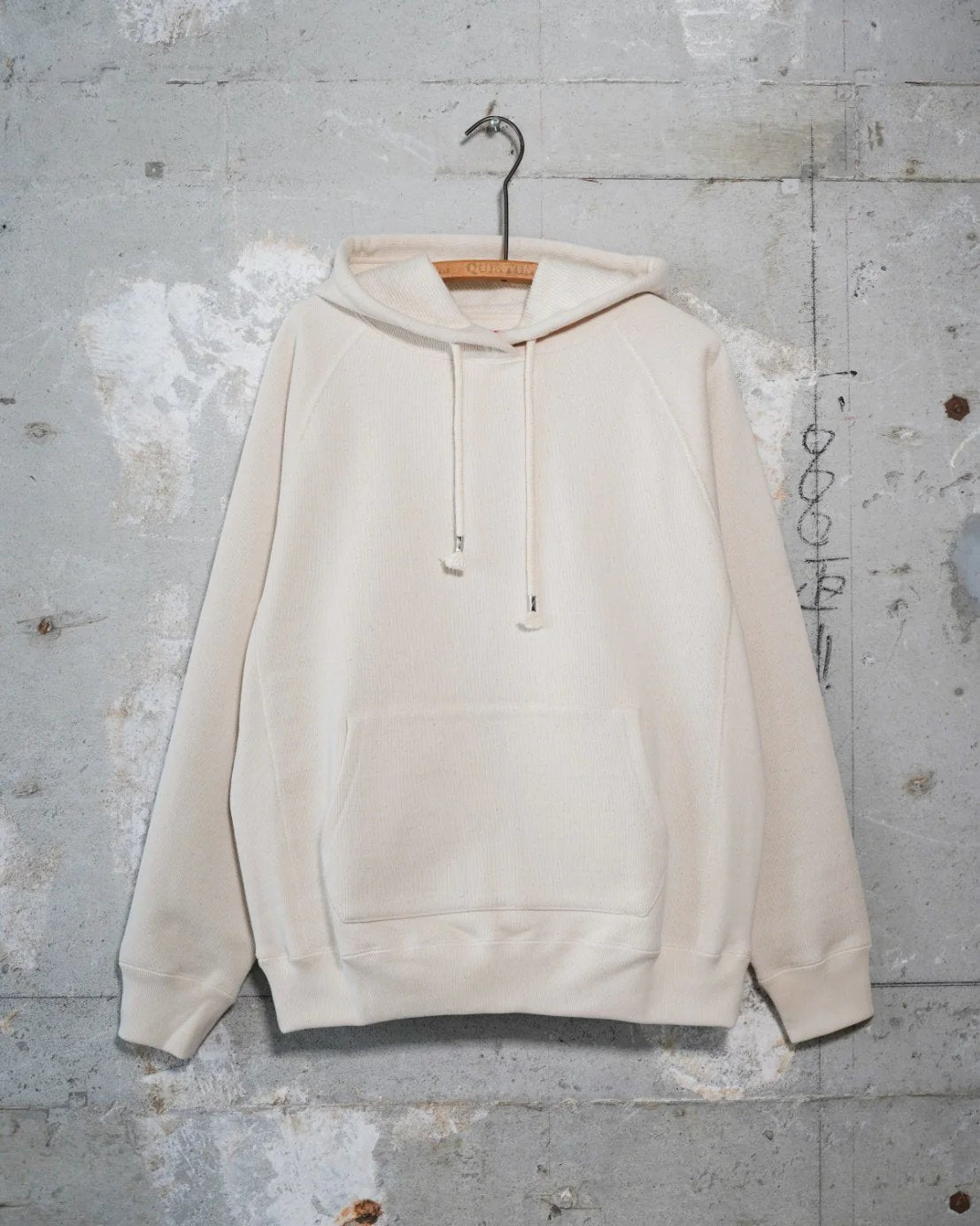 701gsm Double Heavyweight French Terry Pullover Hoodie - Wonder Looper - Danali - PH11460101-ECR-S