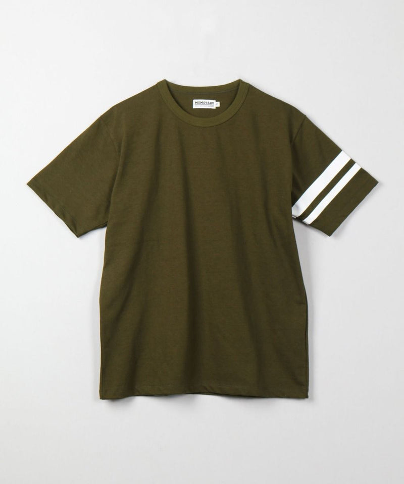 8.5oz Zimbabwe Cotton Short Sleeve T-Shirt - Momotaro - Danali - MT002-Olive-M