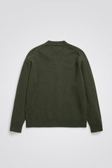Adam Merino Lambswool Cardigan - Norse Projects - Danali - N45-0395-ArmyGreen-M