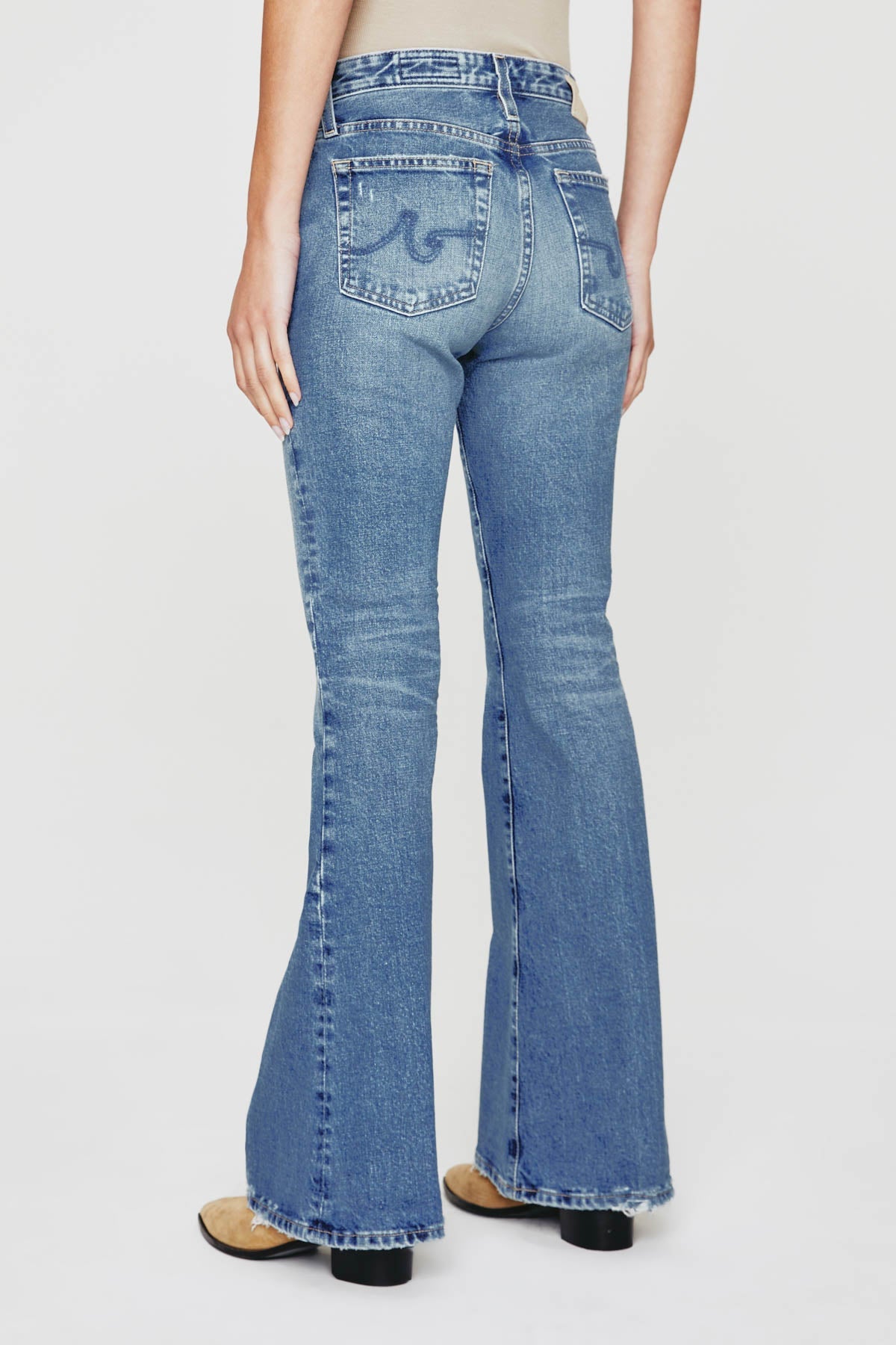 Angeline Mid Rise Flare Jean - AG Jeans - Danali - VBS1D76UB-16YCUO-25