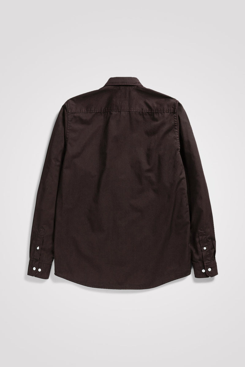 Anton Light Twill Shirt - Norse Projects - Danali - N40-0790-Espresso-M