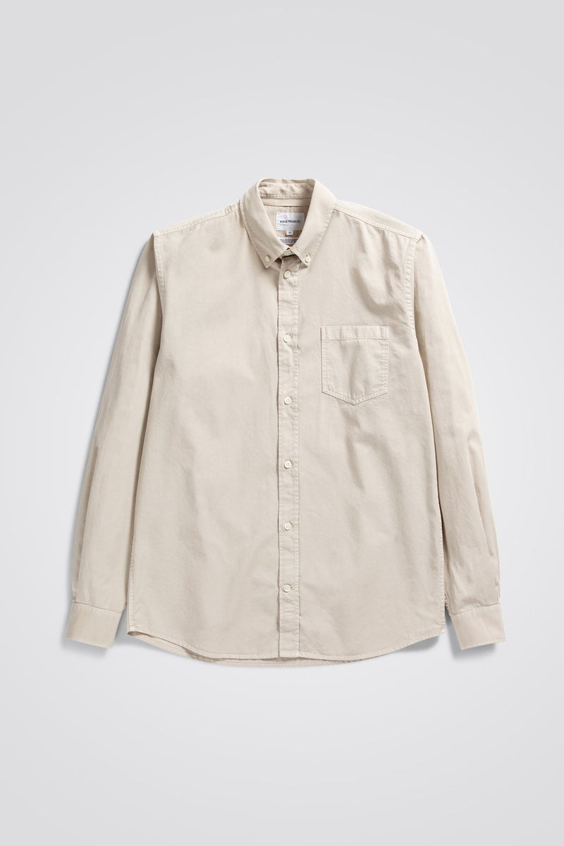 Anton Light Twill Shirt - Norse Projects - Danali - N40-0790-Oatmeal-S