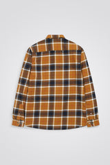 Anton Organic Flannel Check Shirt - Norse Projects - Danali - N40-0595-CuminYellow-S