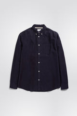 Anton Organic Flannel Shirt - Norse Projects - Danali - N40-0594-Navy-S
