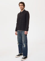 Barney Worker Jacket - Nudie Jeans - Danali - 160676-Black-M