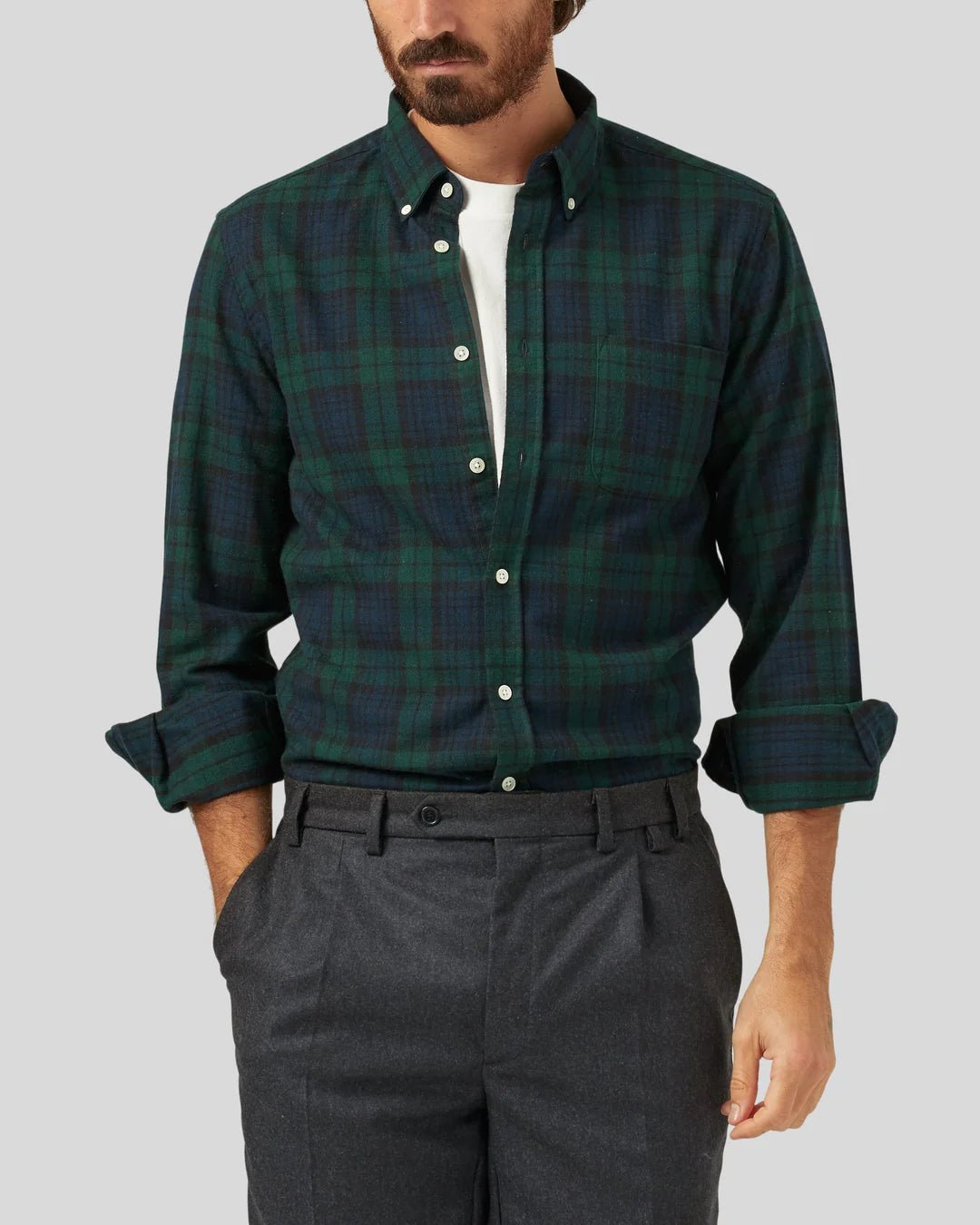 Bonfim Plaid Shirt - Portuguese Flannel - Danali - BONFIM-S