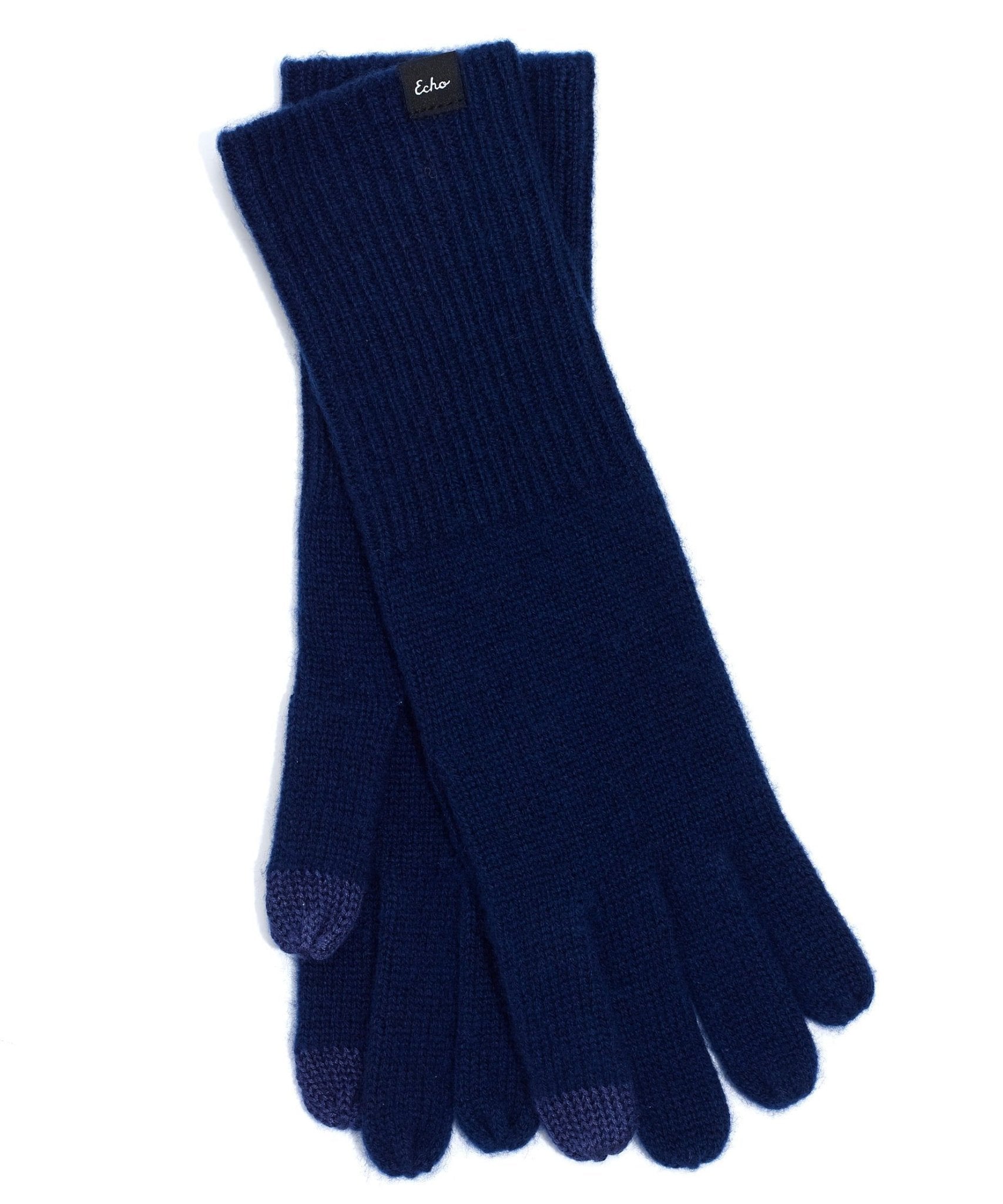 Cashmere Blend Gloves - Echo - Danali - EC0613-NAVY-O/S