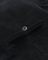 Corduroy Trousers - Portuguese Flannel - Danali - CORDUROYTROUSERS-BLACK-S