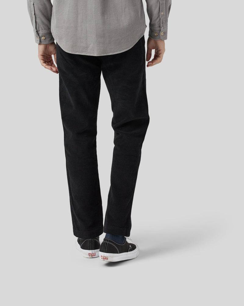 Corduroy Trousers - Portuguese Flannel - Danali - CORDUROYTROUSERS-BLACK-S