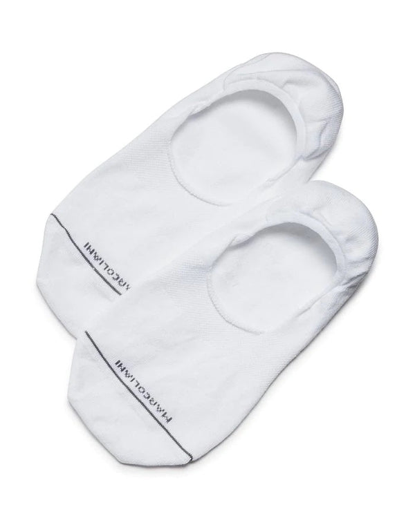 Cotton Invisible Sneaker Socks - Marcoliani - Danali - MAR3310K-WHT-O/S