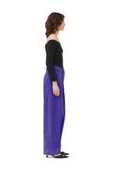 Cotton Poplin Off-Shoulder Smock Blouse - Ganni - Danali - F8268-099-36