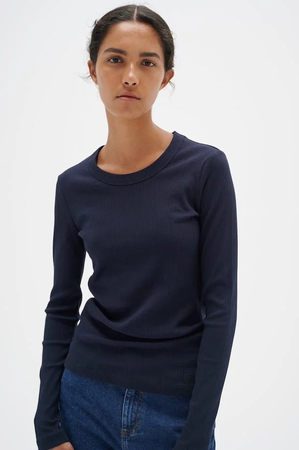 Dagna Long Sleeve T-Shirt - InWear - Danali - 30106649-005-XS