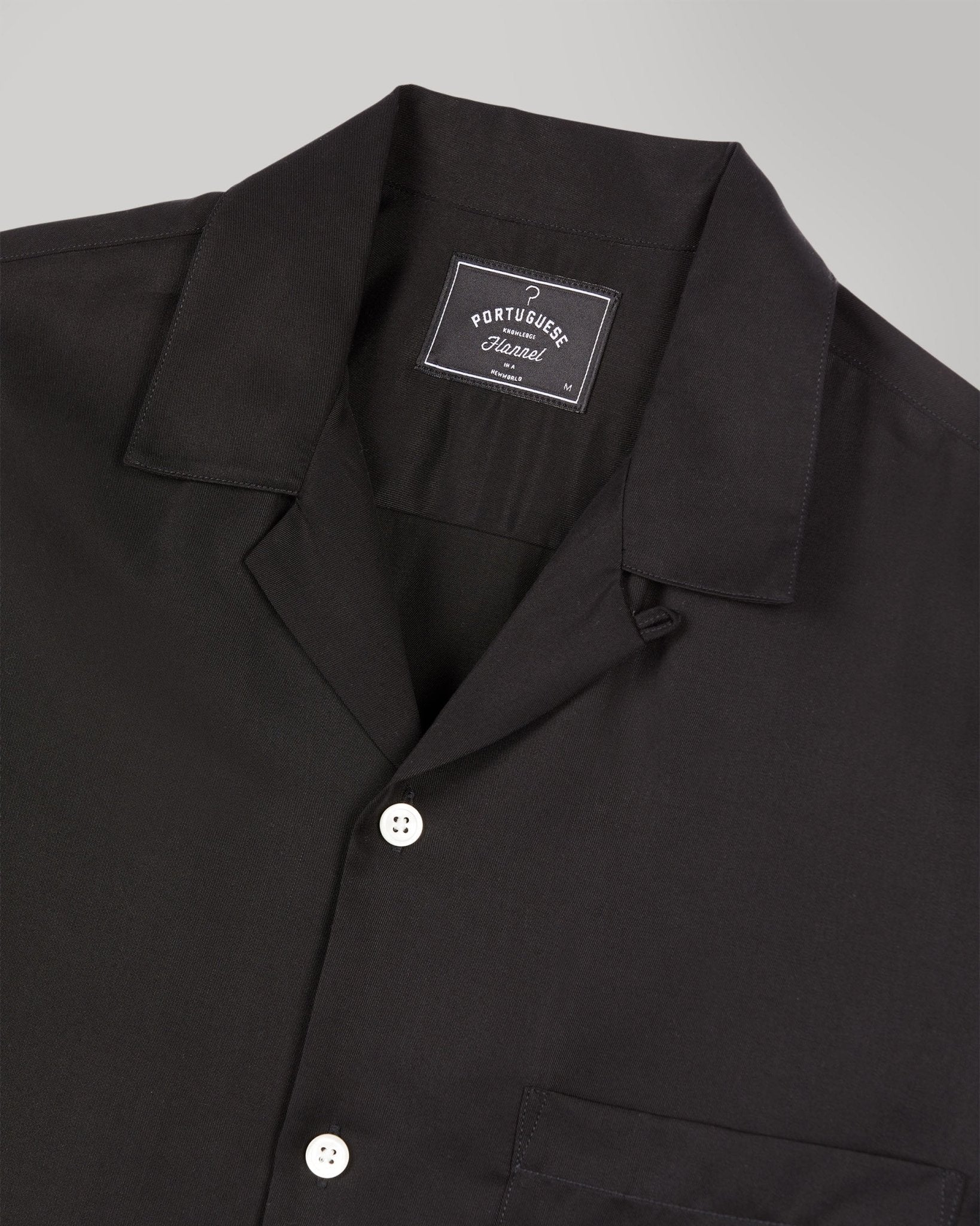 Dogtown Shirt - Portuguese Flannel - Danali - DOGTOWN-BLACK-M