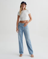 EmRata x AG Emily Crew T-Shirt - AG Jeans - Danali - LBB71324-XWHT-XS